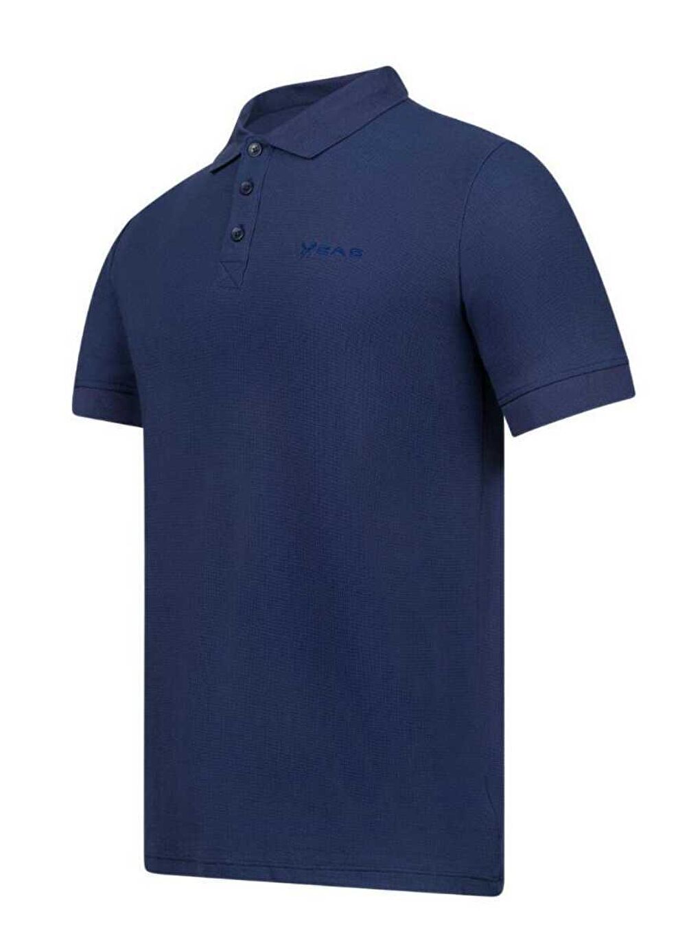 Lacivert Art Erkek Polo Yaka T-shırt-1