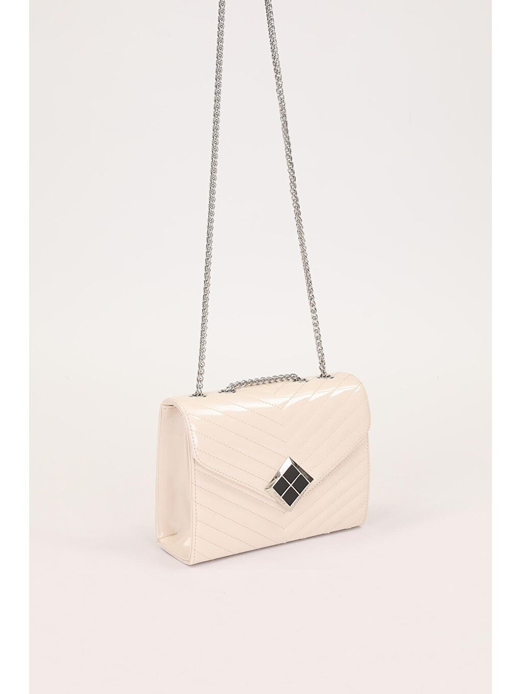 Kahverengi Krem Rugan Kadın Omuz Çantası 930076-1