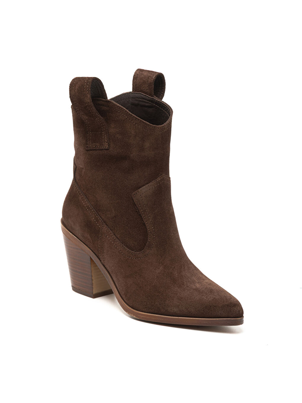 Kahverengi Kadın Bot RC-25K-001-R17301 Kahve Süet 7-1