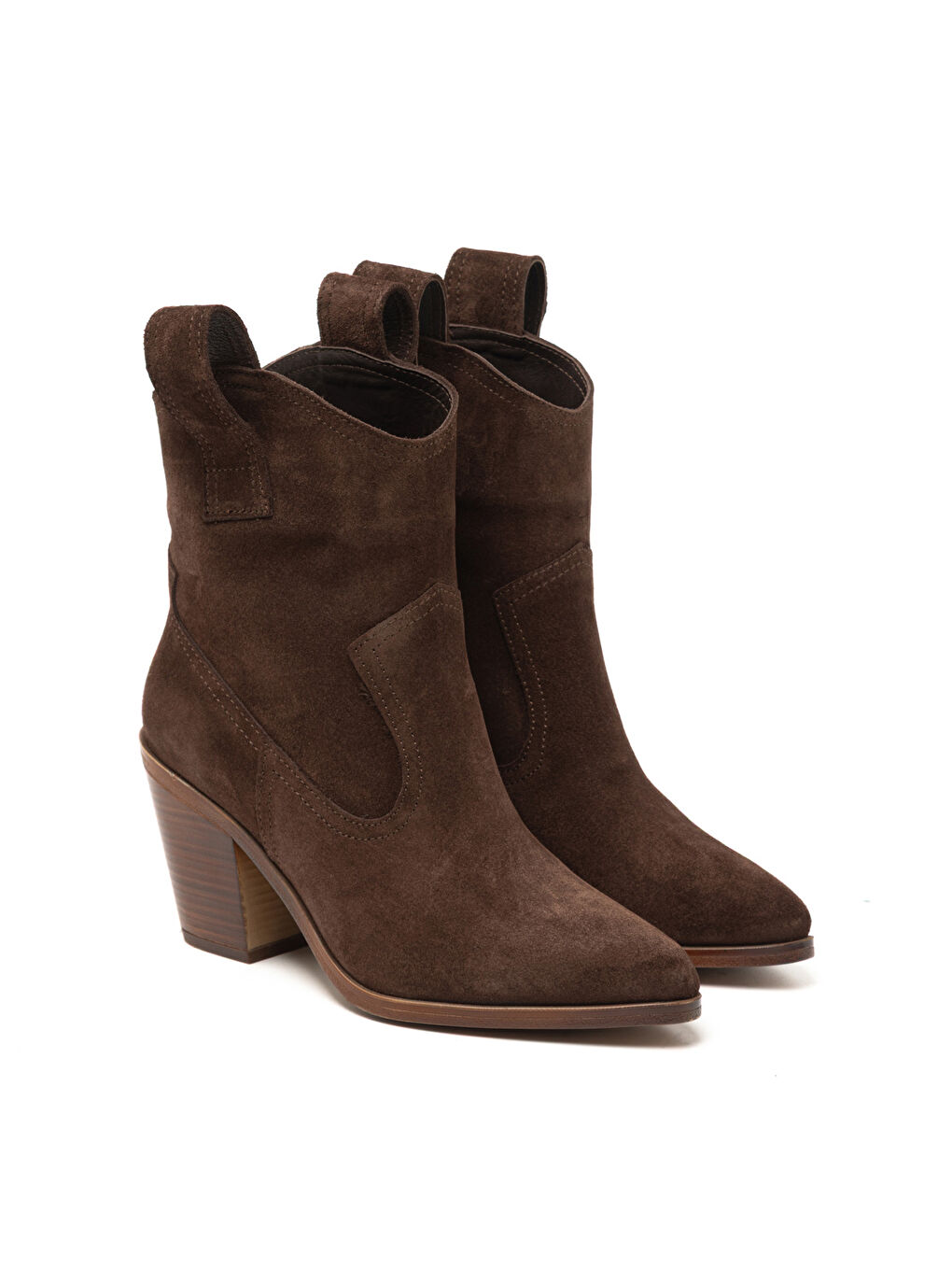 Kahverengi Kadın Bot RC-25K-001-R17301 Kahve Süet 7-2