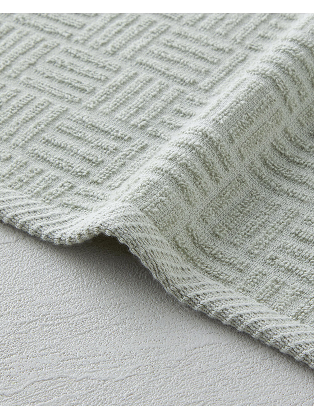 Yeşil Panera Pamuk El Havlusu 30x45 cm Sage-1