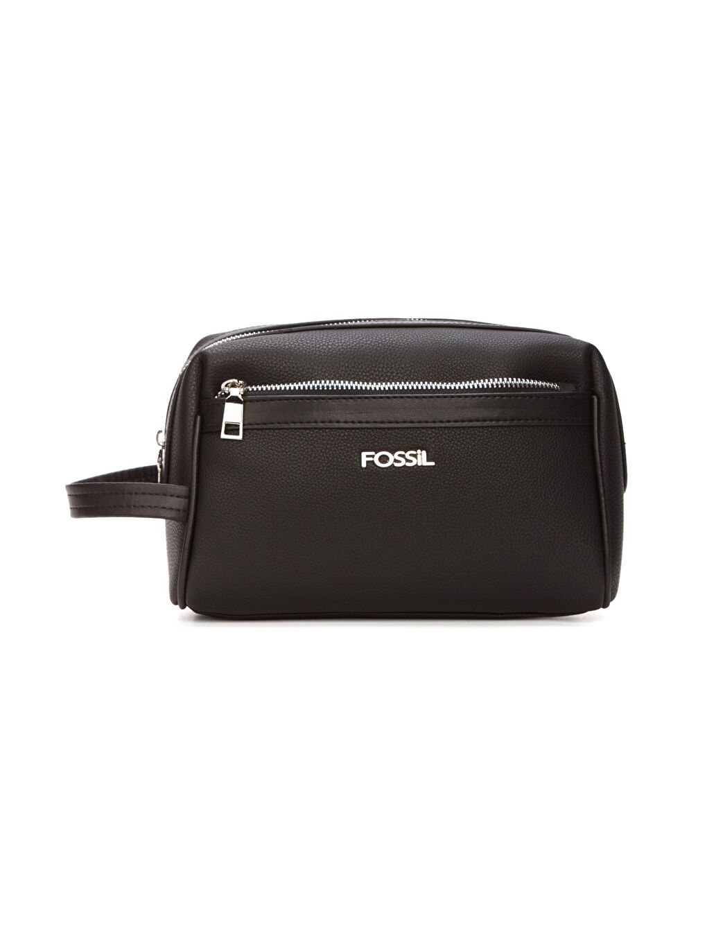 Siyah 2063 Vegan Deri El çantası portföy çanta Baskılı Kahverengi