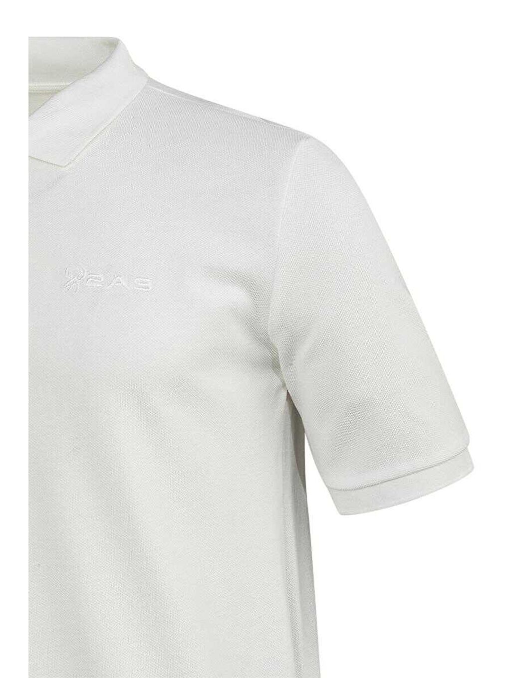 Beyaz Art Erkek Polo Yaka T-shırt-2