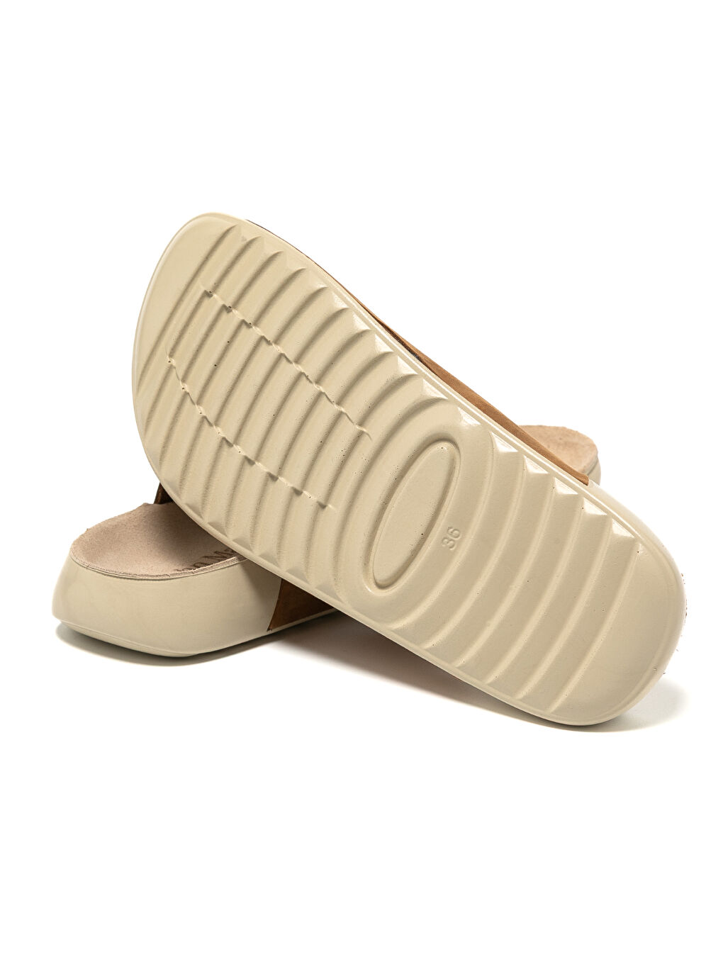 Kahverengi Kadın Terlik MAR-25Y-050-P29 Taba Nubuk-4