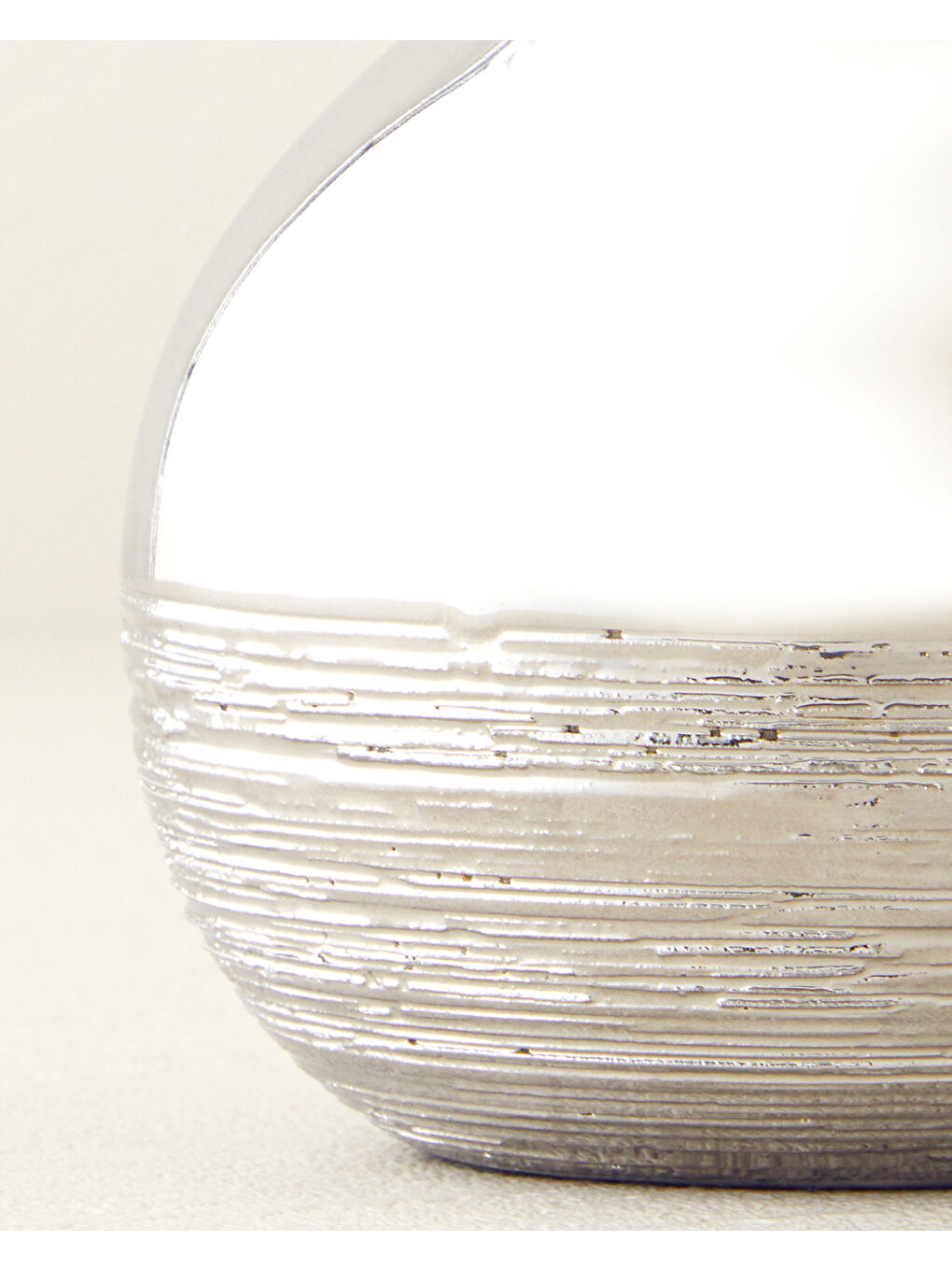 Gri Shine Bright Vazo Silver-1