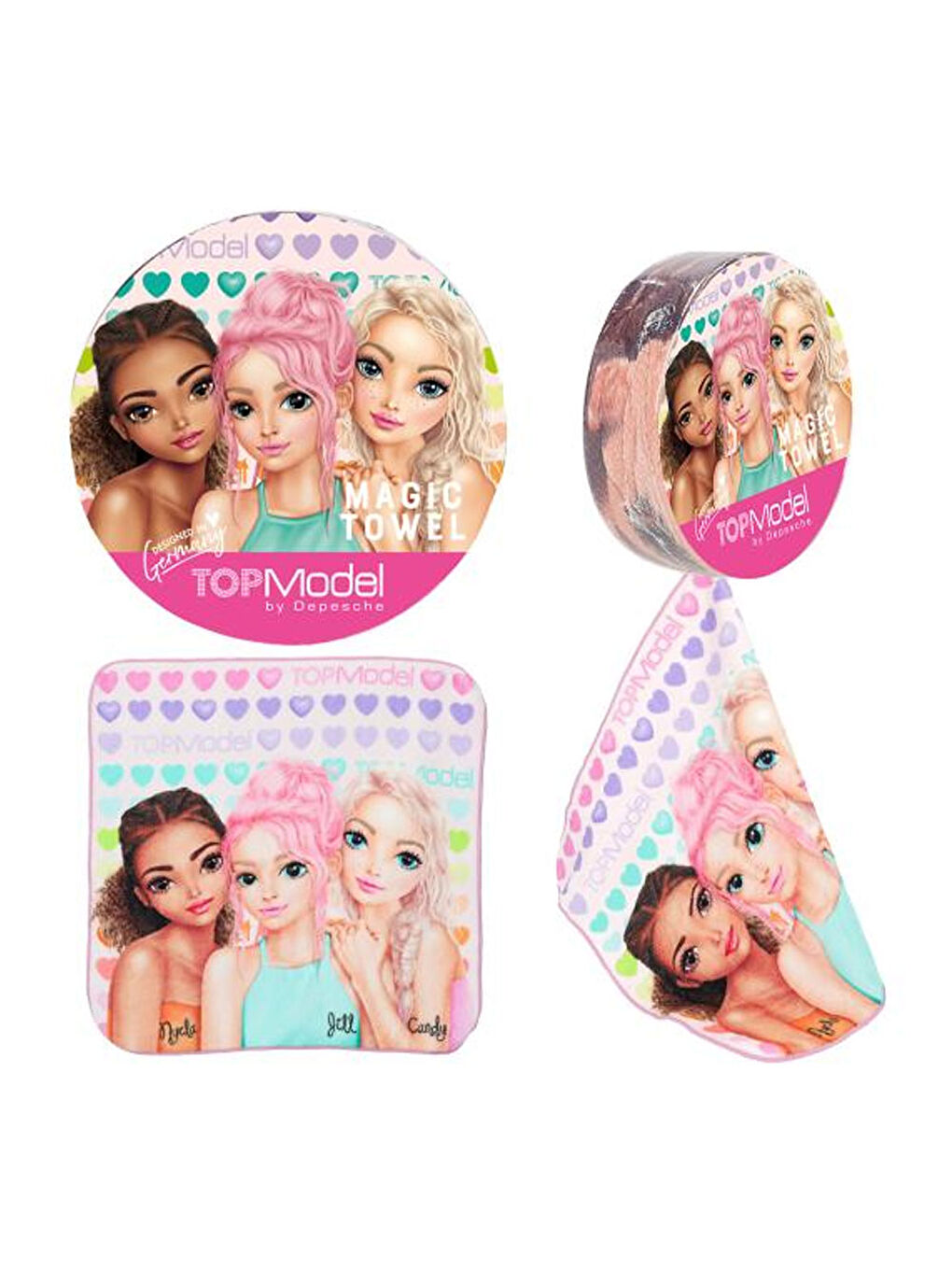 Renksiz Sihirli Havlu 13213-1