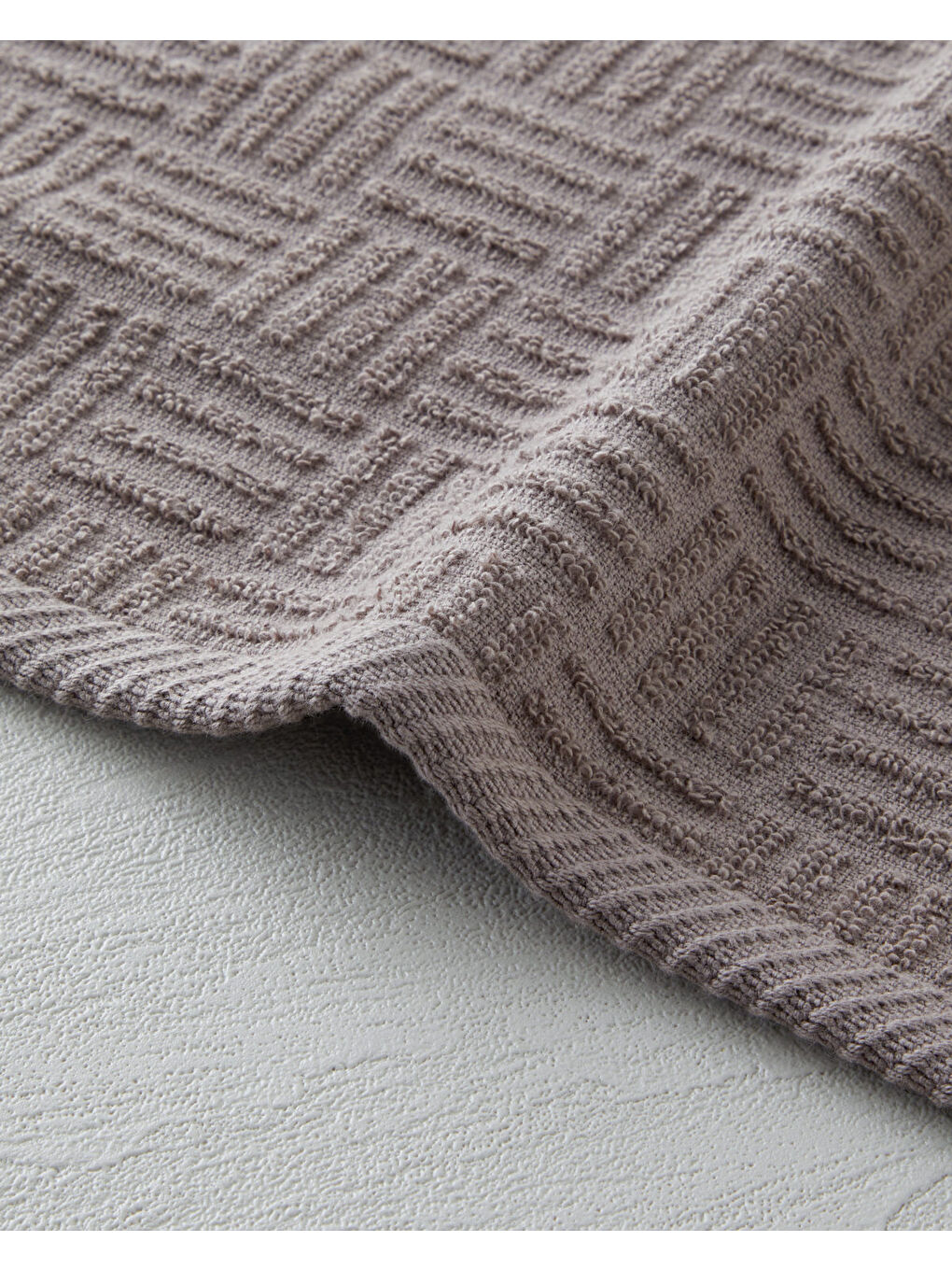 Kahverengi Panera Pamuk El Havlusu 30x45 cm Sisli Kahve-1