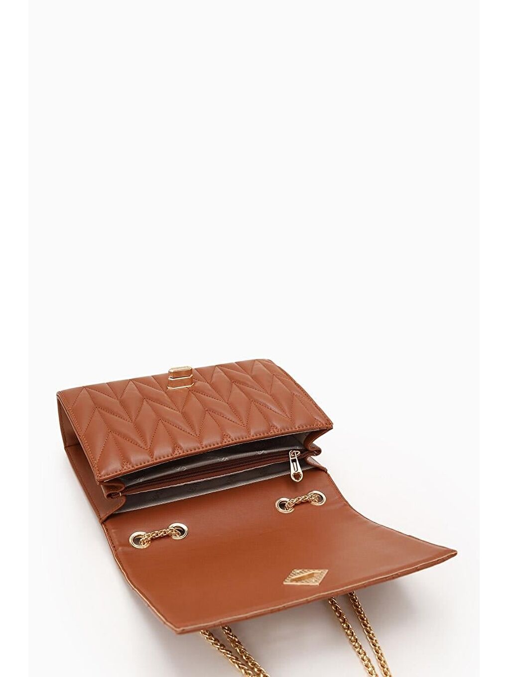 Kahverengi Taba Kadın Omuz Çantası 930075-2