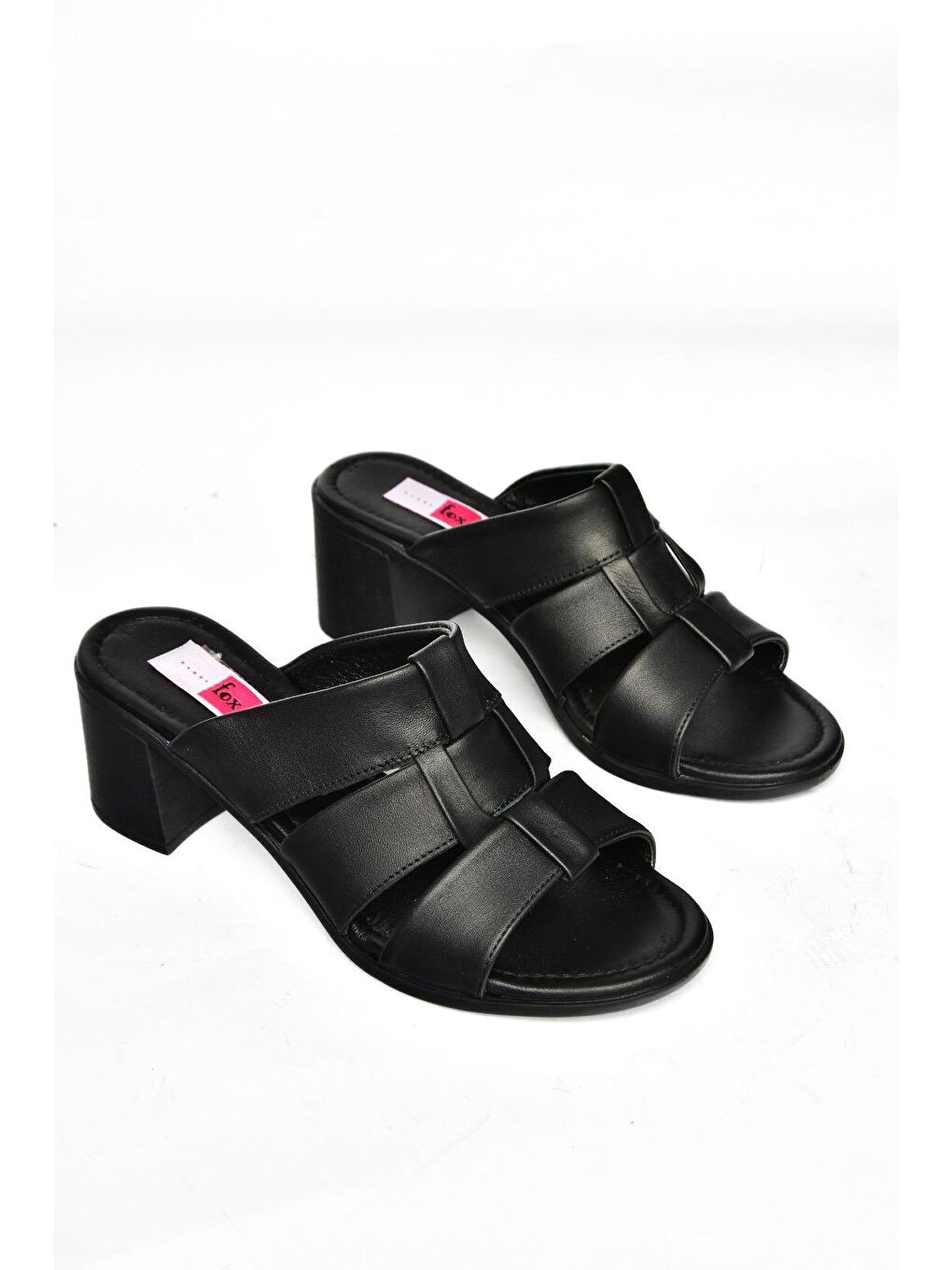 P5554520 Siyah Kadın Terlik-5