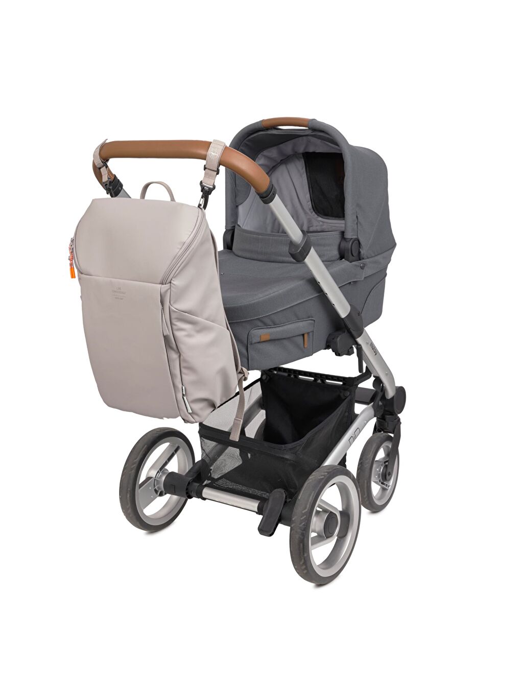 Slender Up Bebek Bakım Sırt Çantası Taupe-7