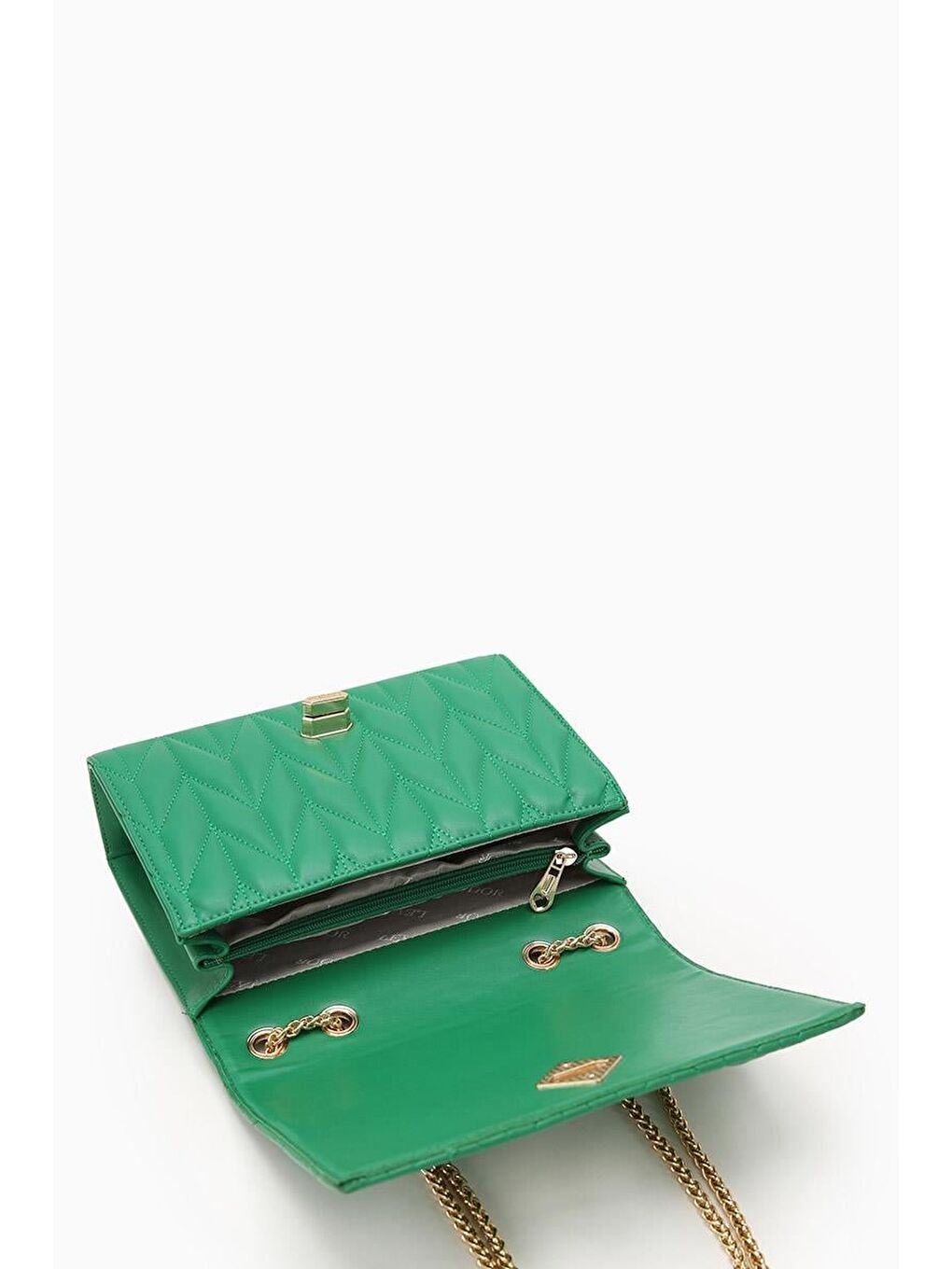 Yeşil Kadın Omuz Çantası 930075-2