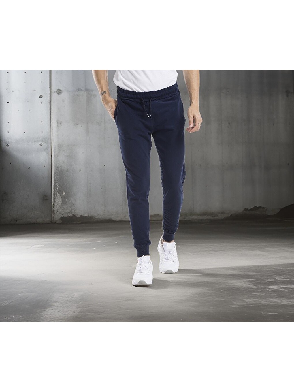 Lacivert Erkek Regular Fit Jogger Eşofman Altı Spr24ea81-1