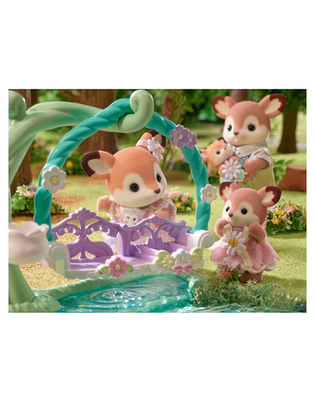 Geyik Bebekler Salıncak Seti 5801-2