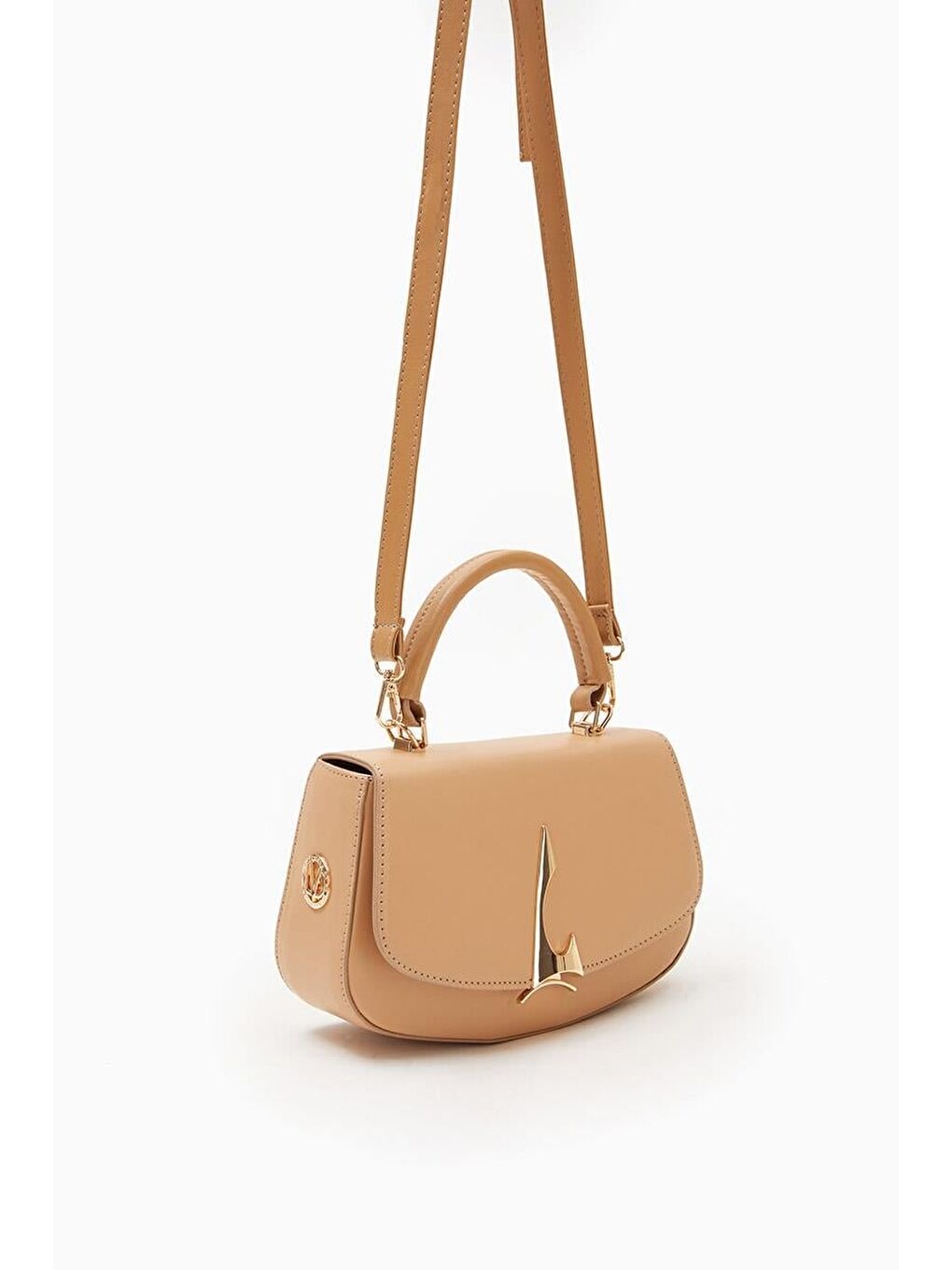 Bej Vizon Kadın Omuz Çantası 930089-1