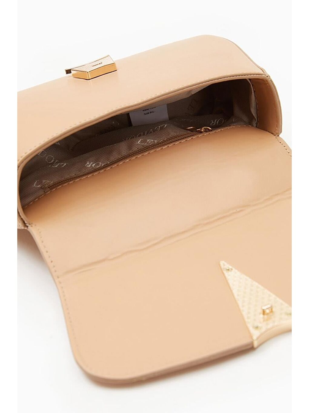 Bej Vizon Kadın Omuz Çantası 930089-2