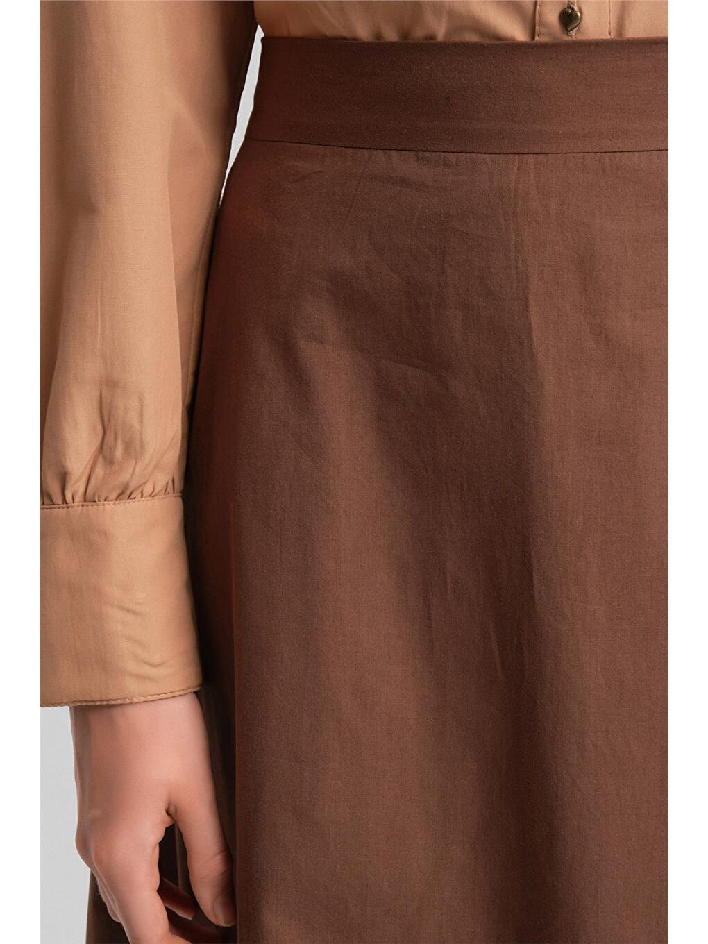 Balon Etek 24Y1641 Kahverengi-5