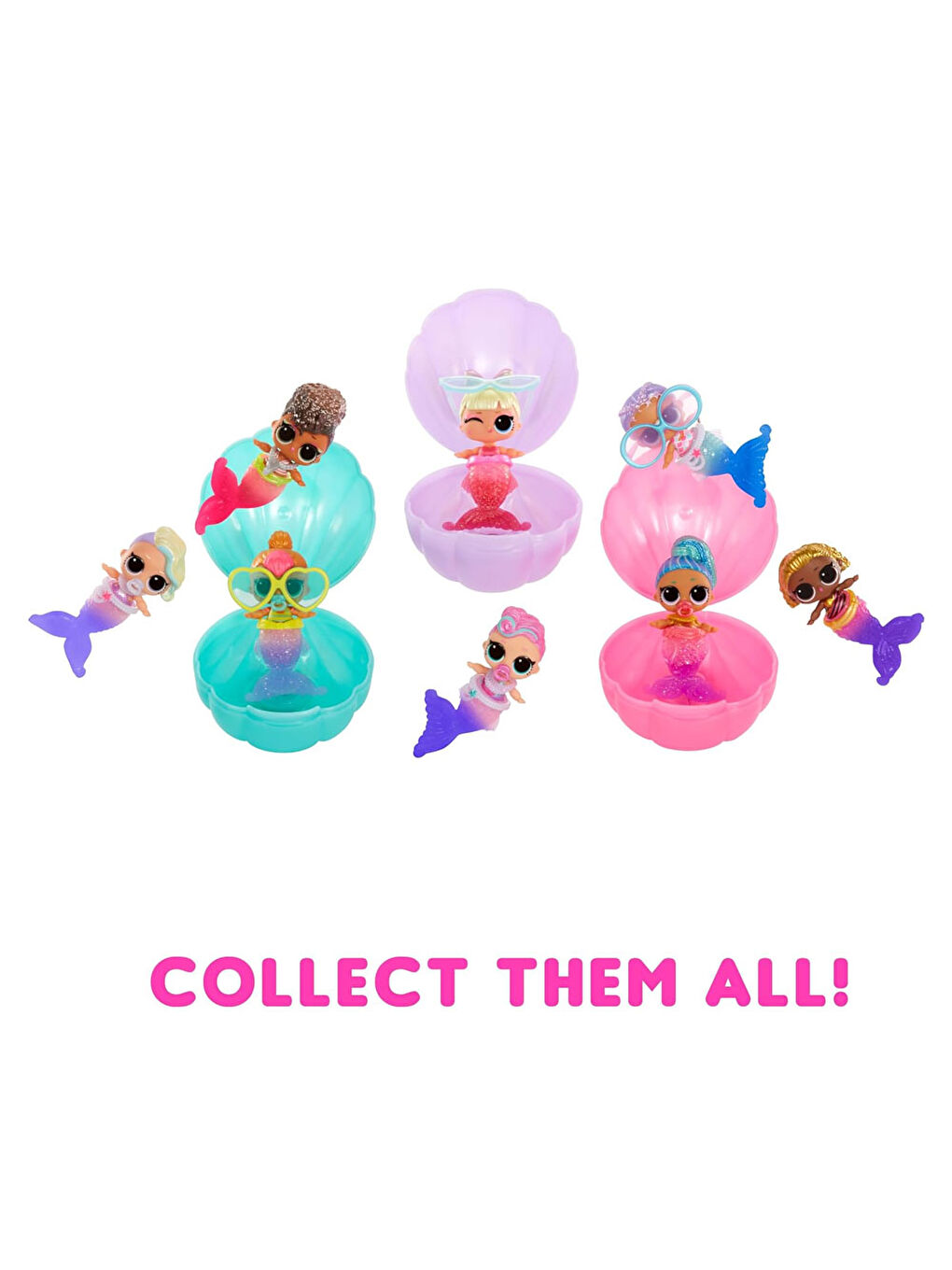 Tots Sürpriz Deniz Kızı Bebekleri Lil Sisters 515760-1