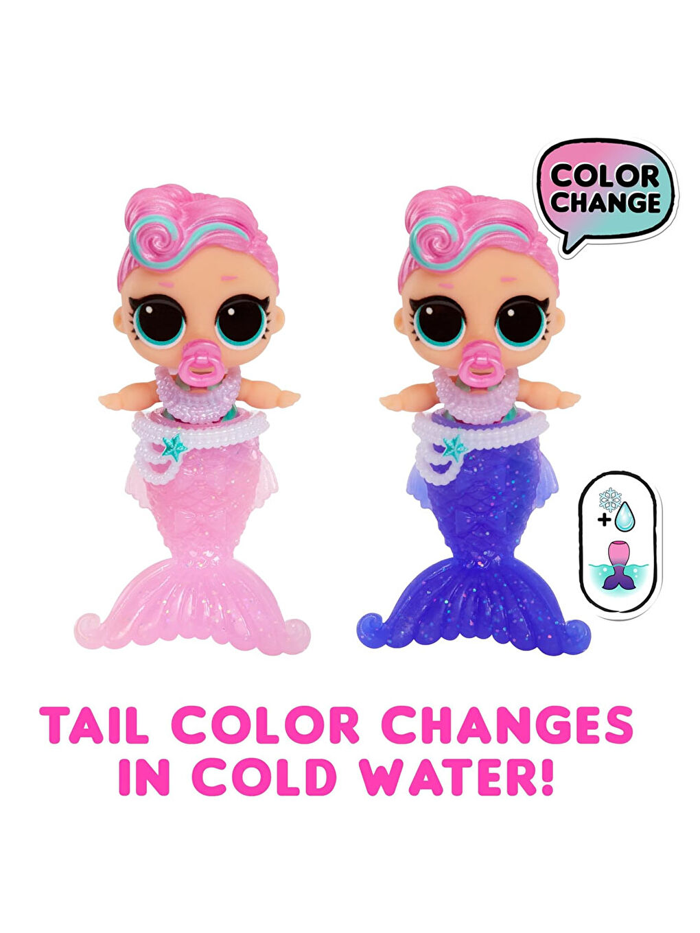 Tots Sürpriz Deniz Kızı Bebekleri Lil Sisters 515760-3