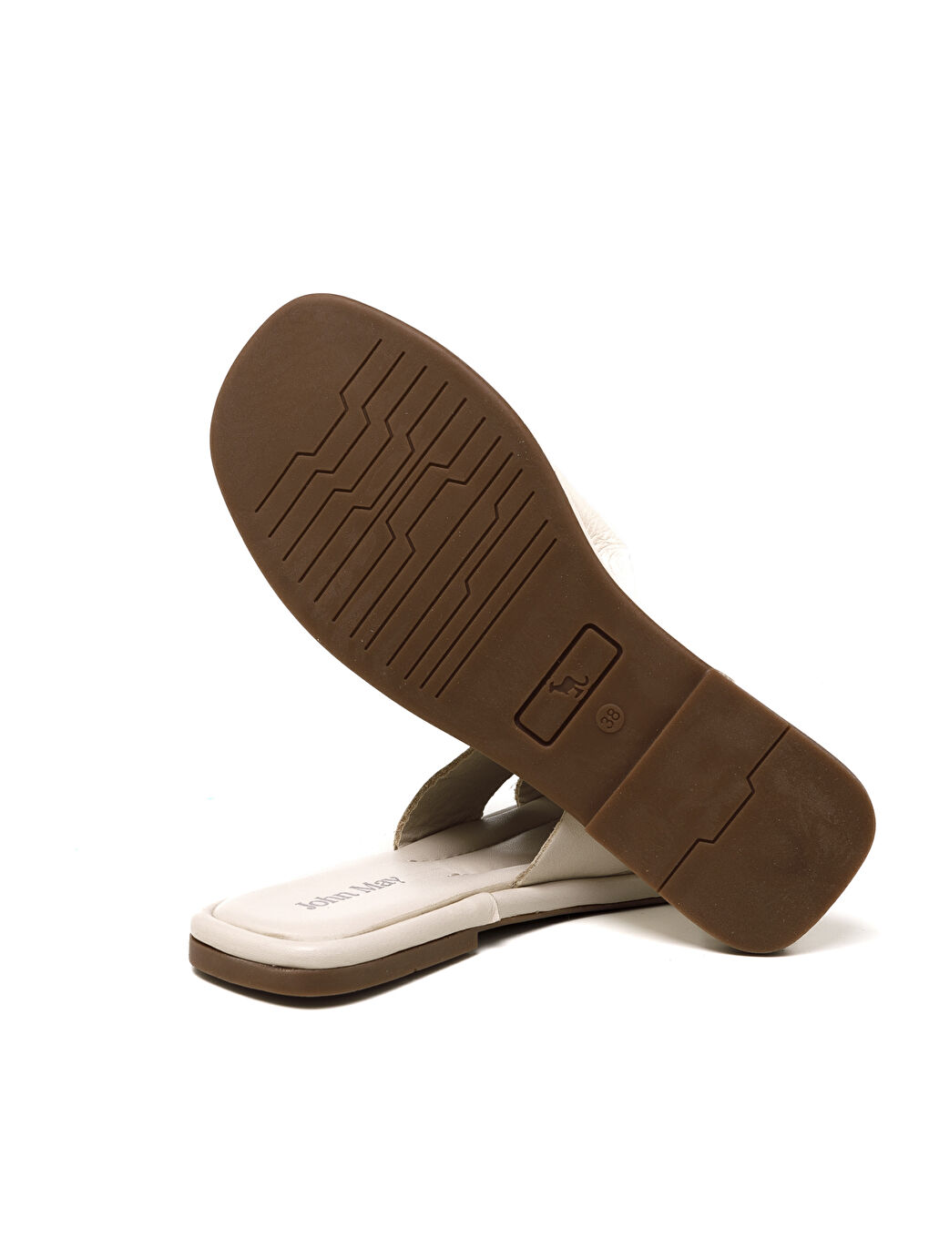 Bej Kadın Terlik RC-25Y-001-R29615 495-Krem-4