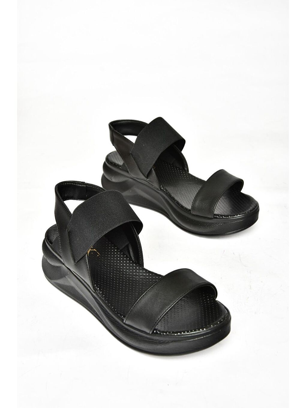S7133308 Siyah Kadın Sandalet-4