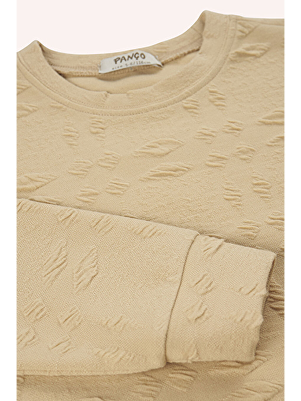 Bej Erkek Çocuk Sweatshirt-2