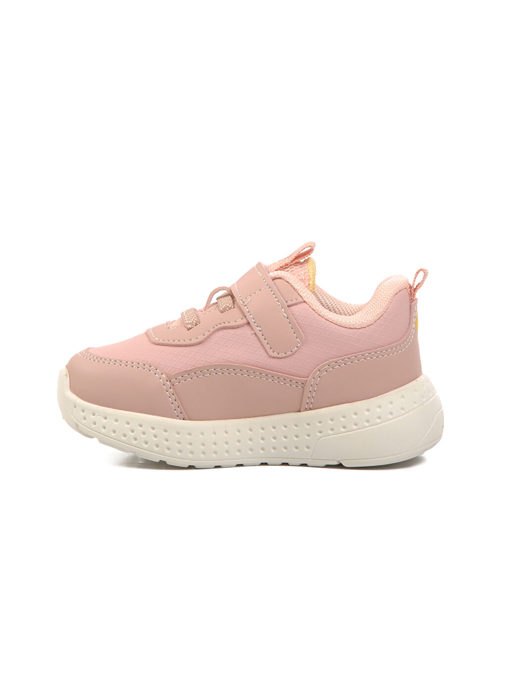 Pepino Pudra Pembe Pudra Unisex Cırtlı Çocuk Sneaker 1739-B - 1