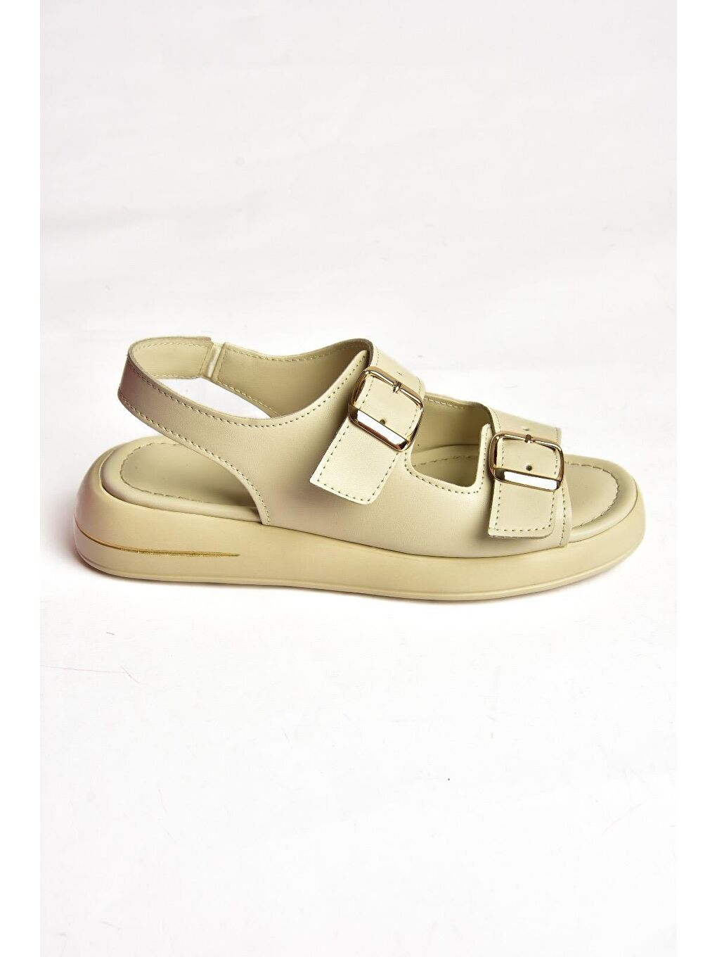 S5181083 Bej Kadın Sandalet