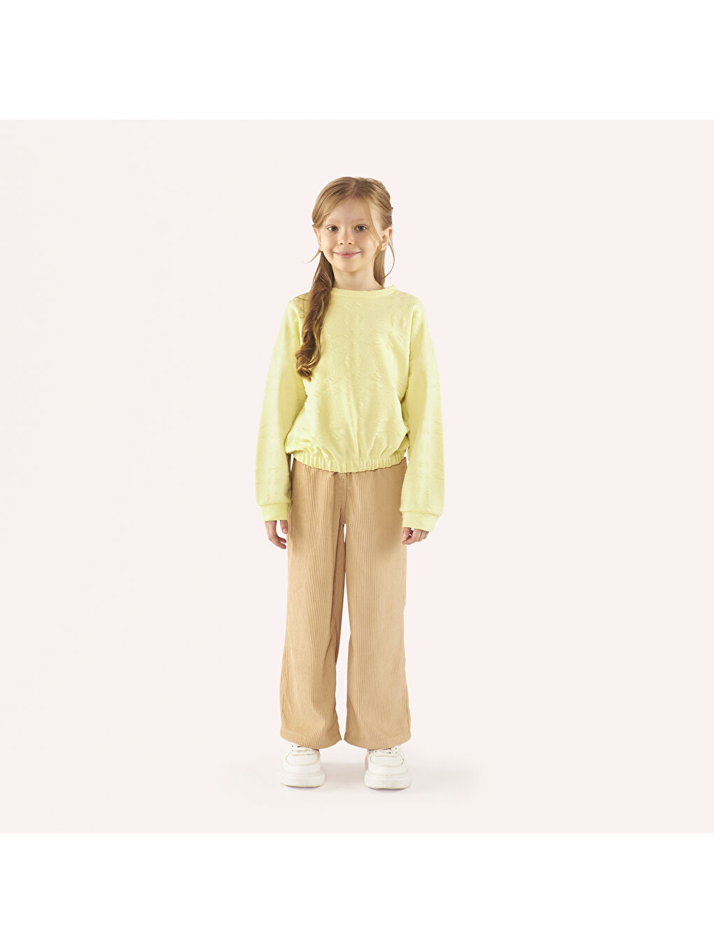 Yeşil Kız Çocuk Sweatshirt