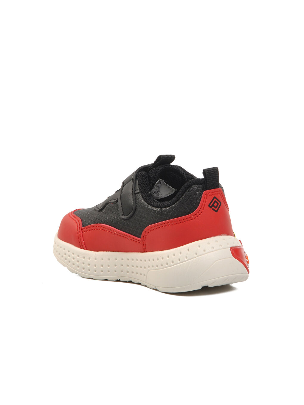 Pepino Siyah-Kırmızı Unisex Çocuk Cırtlı Sneaker 1739-B - 3