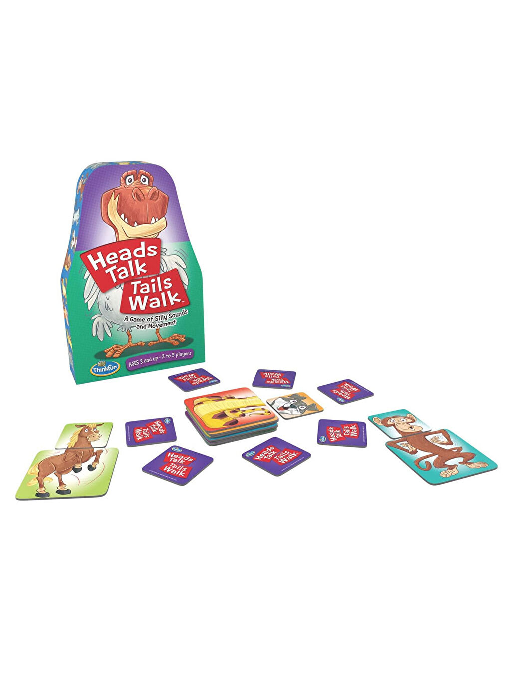 Thinkfun Heads Talk Tails Walk 1860-1