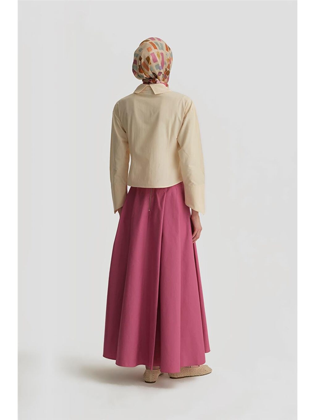 Pembe Pileli Pamuk Etek 25Y1800 Sümbül-2