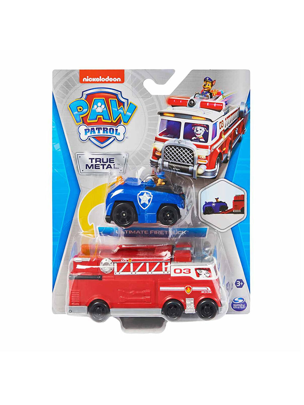 Paw Patrol Renksiz True Metal İtfaiye Ekibi Aracı SPM-6063231