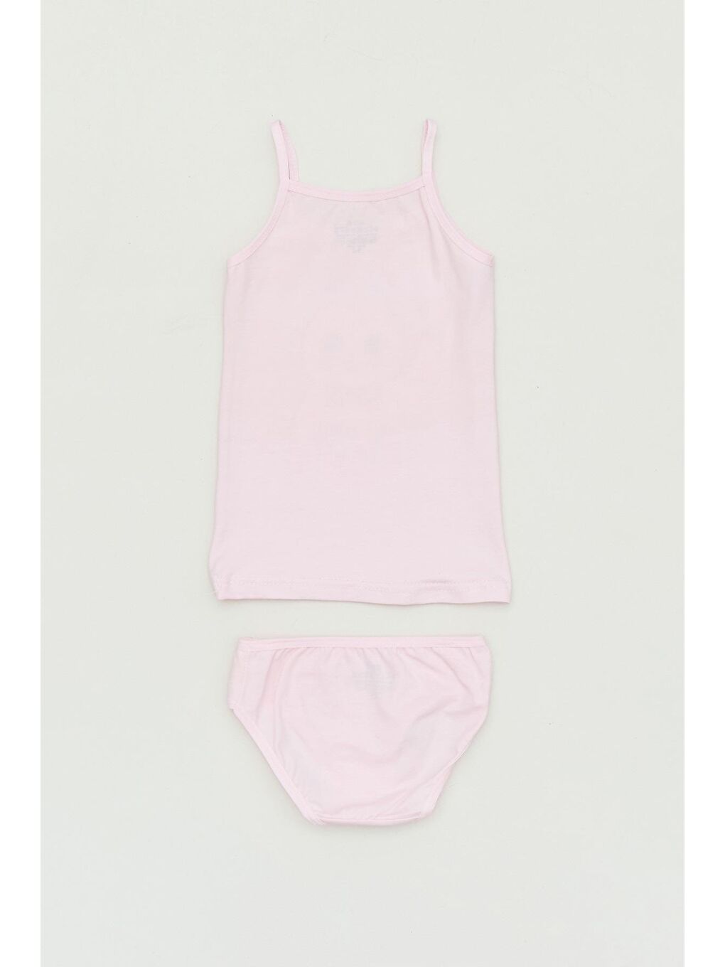 Pembe Kedi Baskılı Kız Çocuk Takım-2