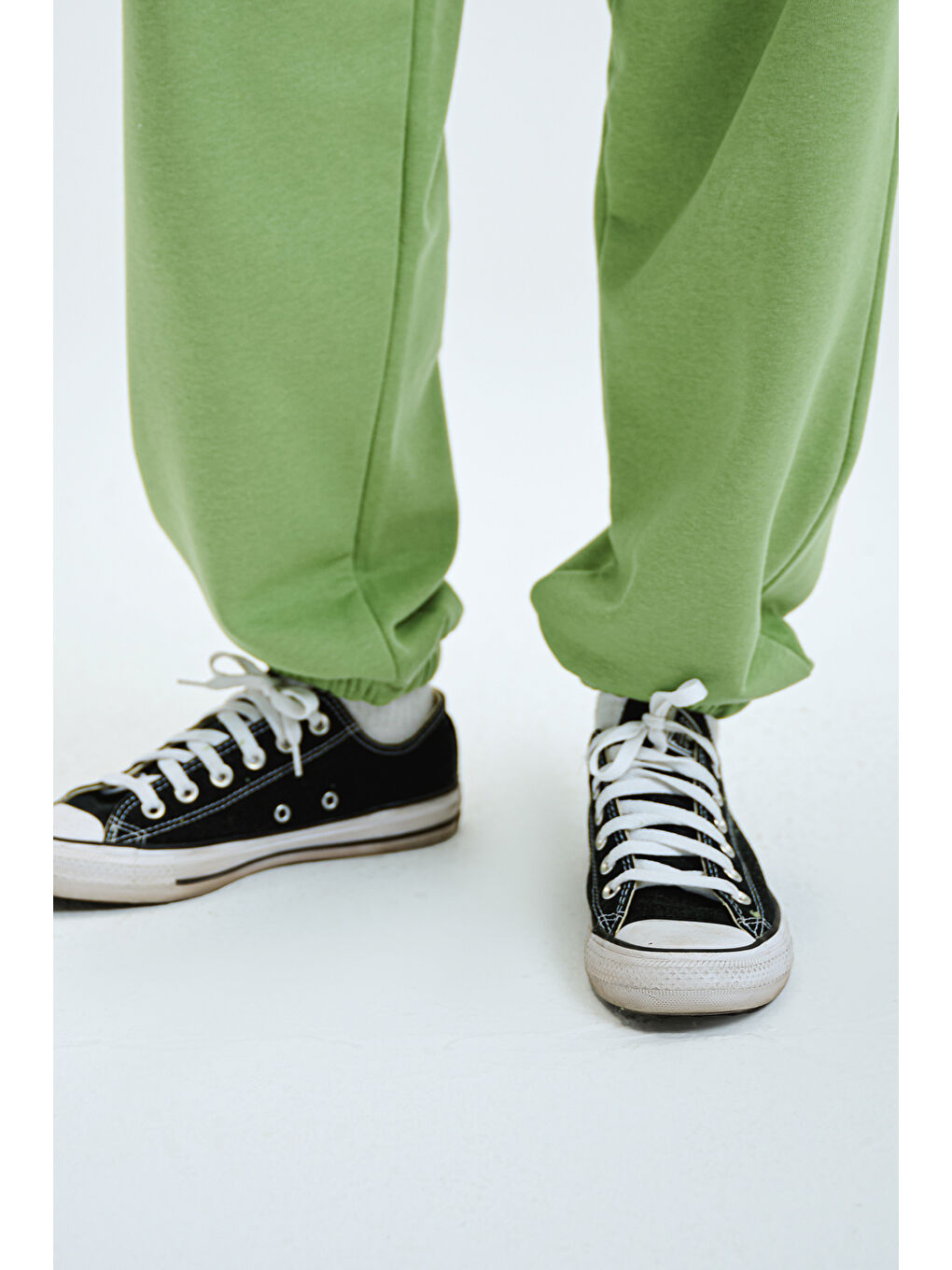 Kadın Timeless Jogger Fıstık Yeşili Eşofman Altı-2