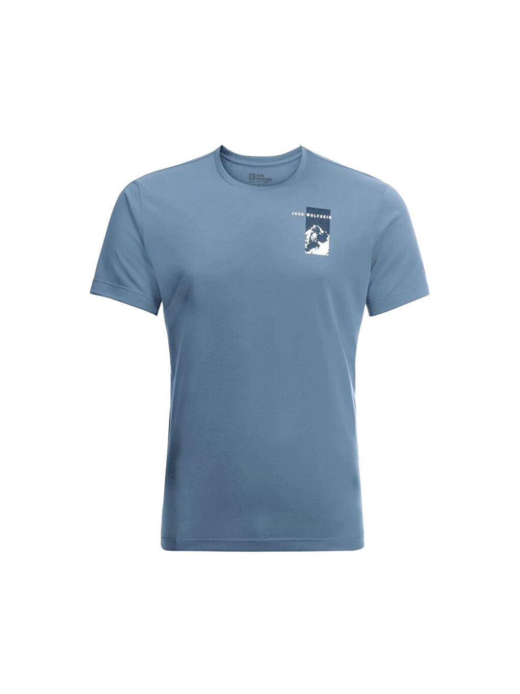 Vonnan S/s Graphic T Erkek Mavi Tişört-1