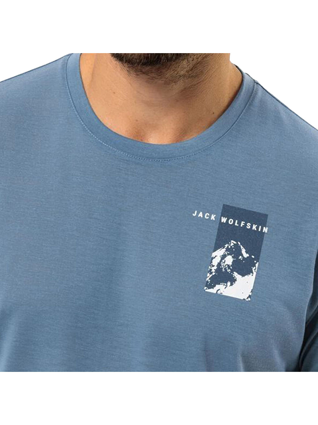 Vonnan S/s Graphic T Erkek Mavi Tişört-2