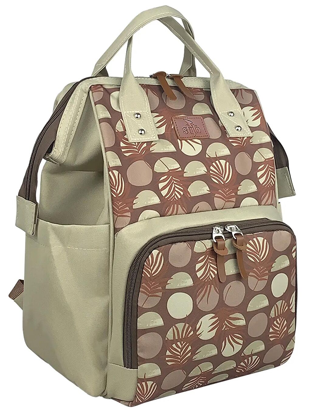 Paris Anne Bebek Bakım Sırt Çantası - Kahverengi Standart