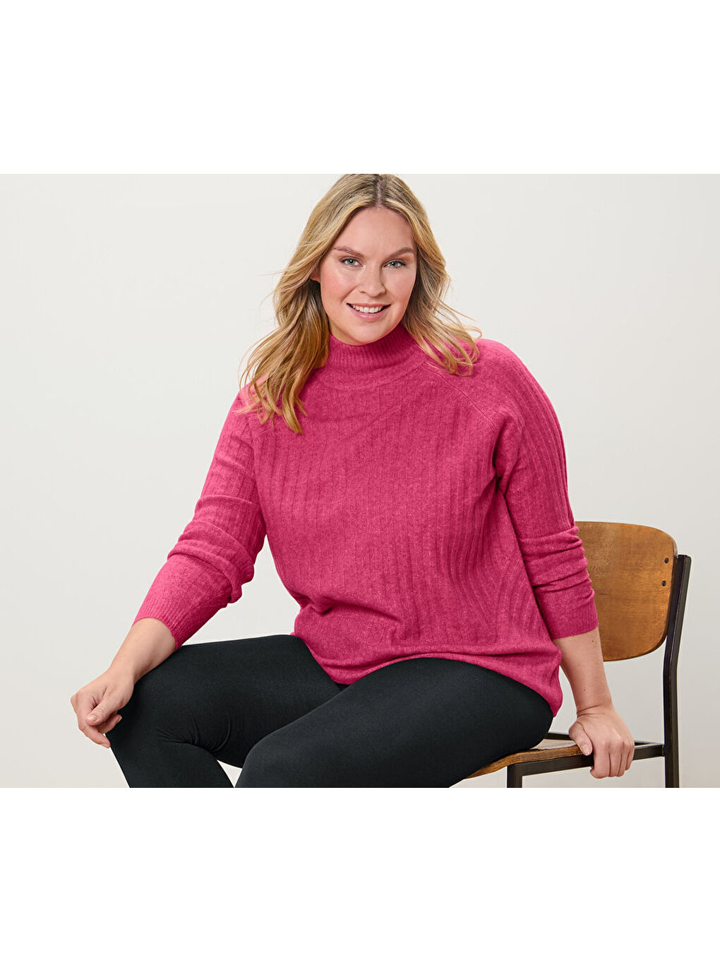 Kadın Kazak, Ribana, Kırmızı-2