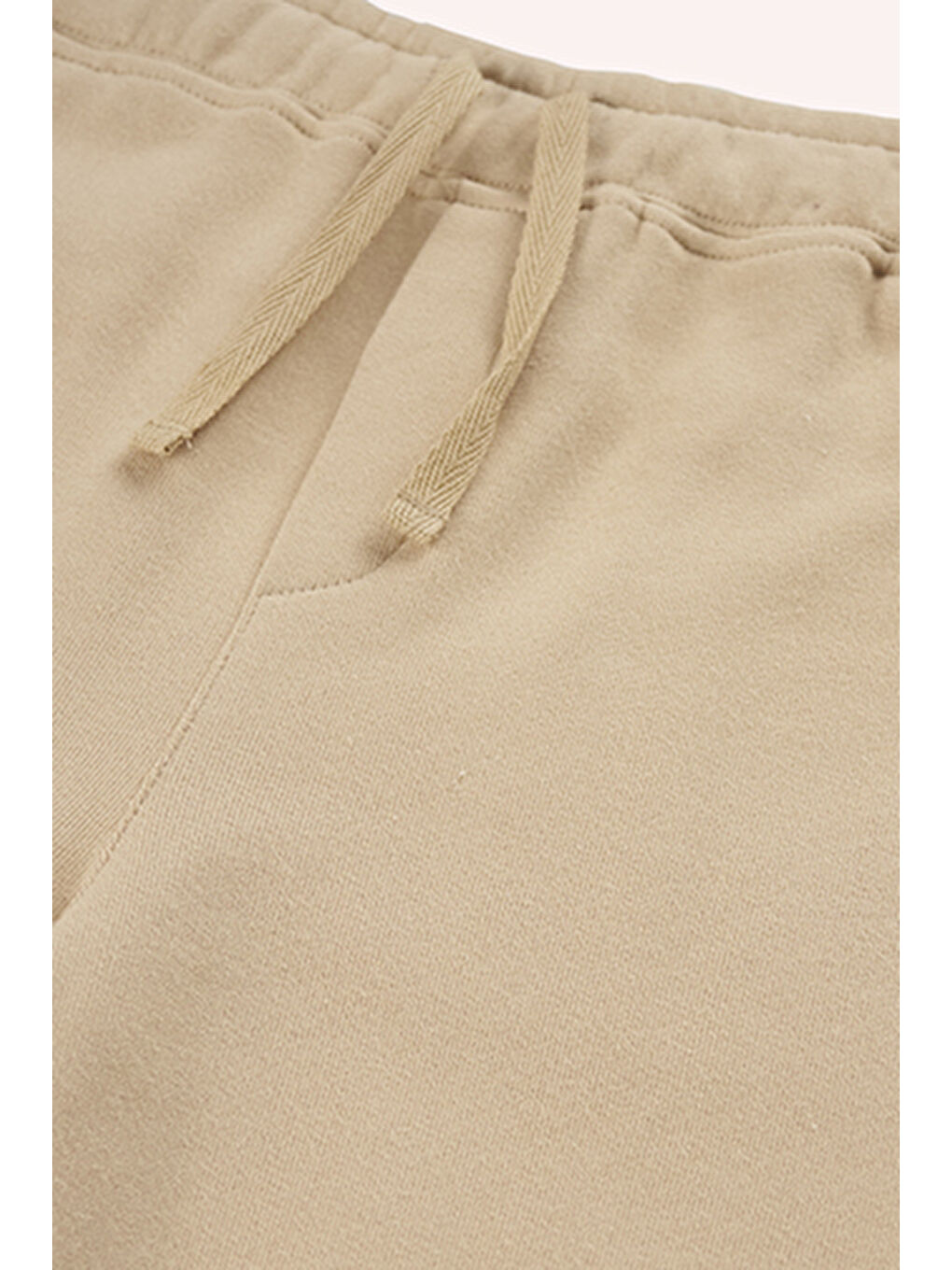 Bej Erkek Çocuk Paçası Lastikli Eşofman Alt-2