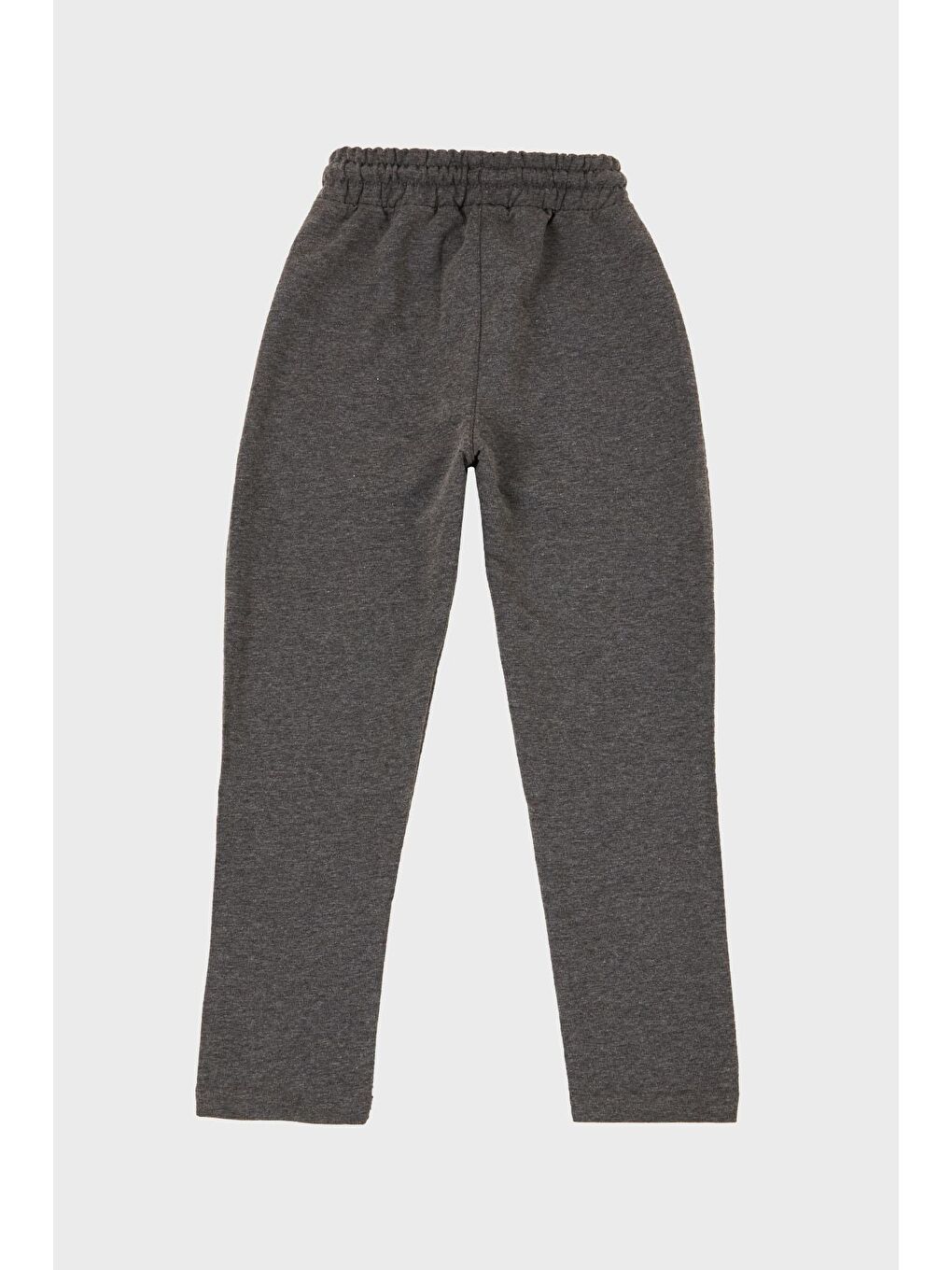 Gri Pamuklu Belden Bağlamalı Cepli Erkek Çocuk Eşofman Altı 59910012351-1