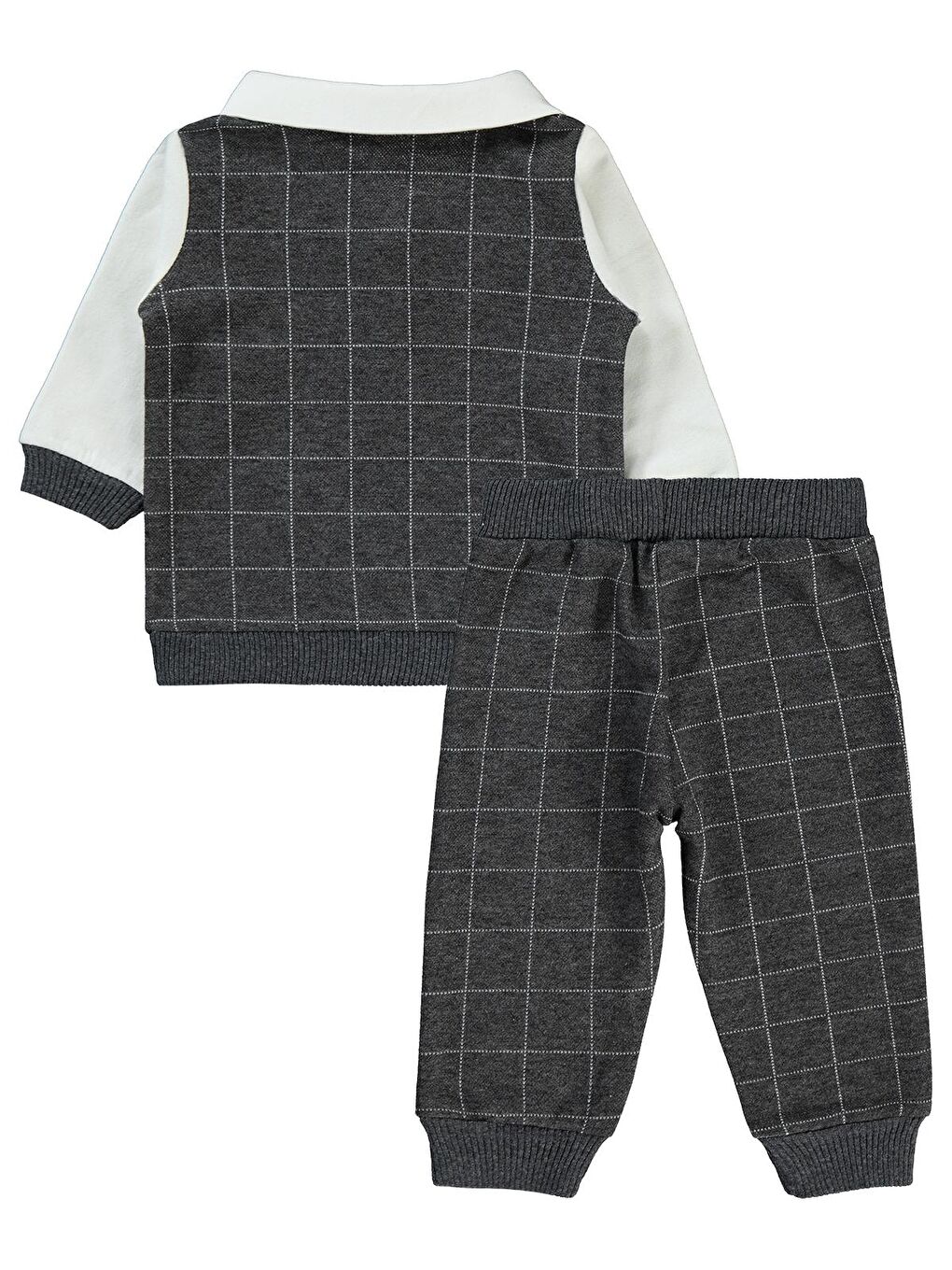 Baby Erkek Bebek Takım 6-18 Ay Antrasit-2