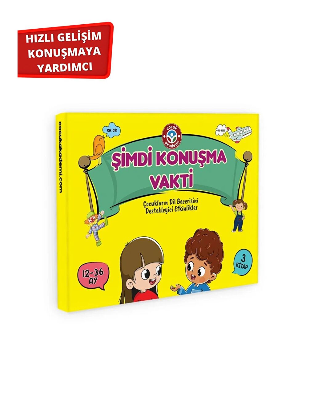 Çocuk Akademi Şimdi Konuşma Vakti Seti Konuşmaya Yardımcı Set - 1