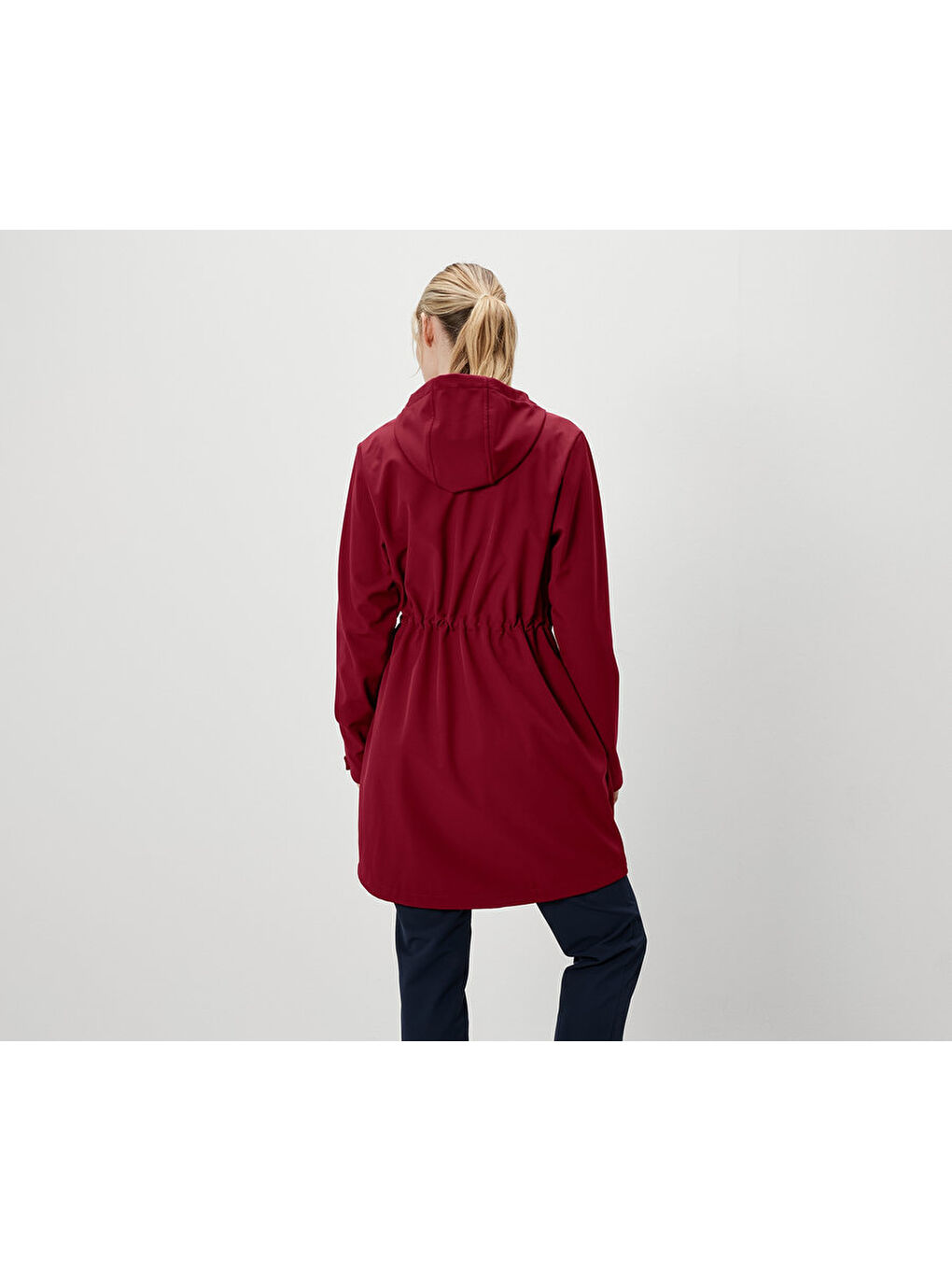 Kadın Softshell Palto, Kırmızı-1