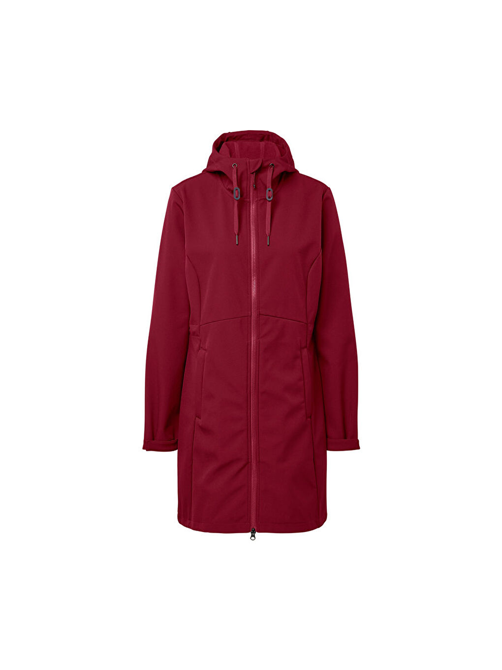 Kadın Softshell Palto, Kırmızı-2