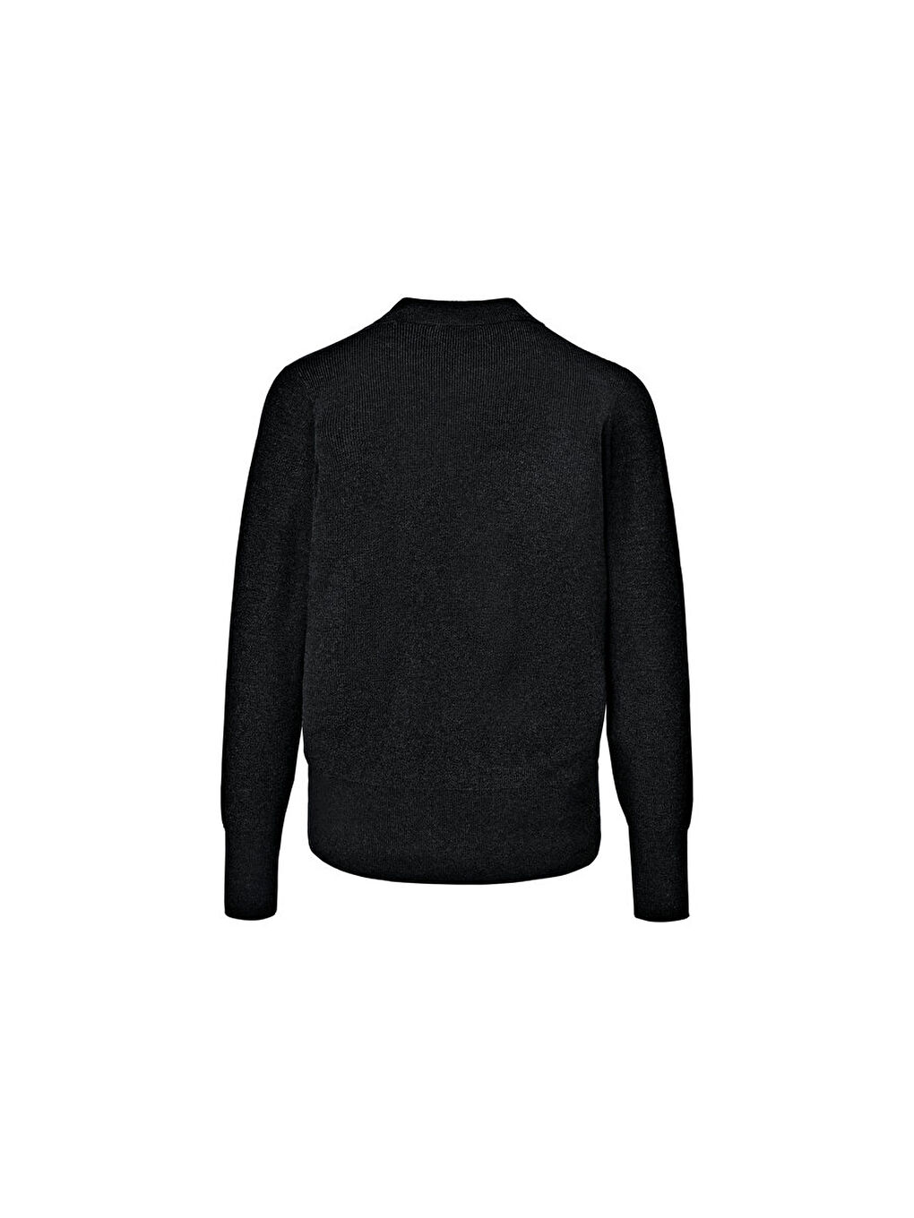 Kadın Kazak, Viskoz, Siyah-4