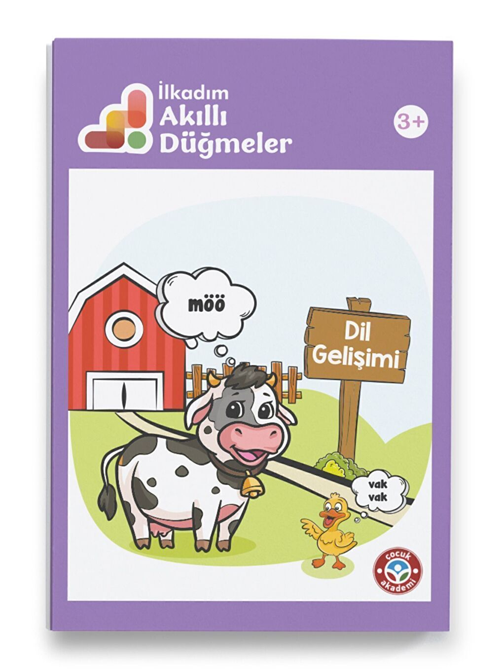 Çocuk Akademi Beyaz İlkadım Akıllı Düğmeler Temel Paket 3 Yaş - 4