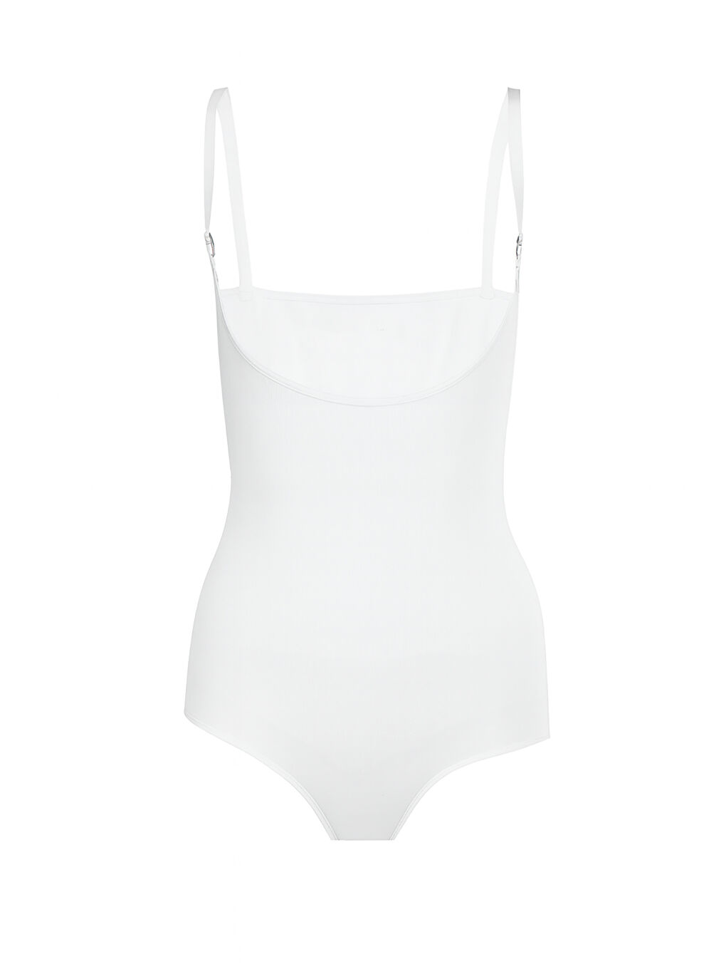 Beyaz Göğüs Altı Askılı Korse