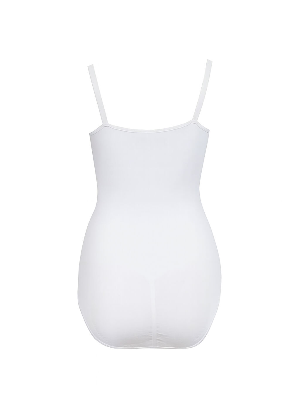 Beyaz Göğüs Altı Askılı Korse-1