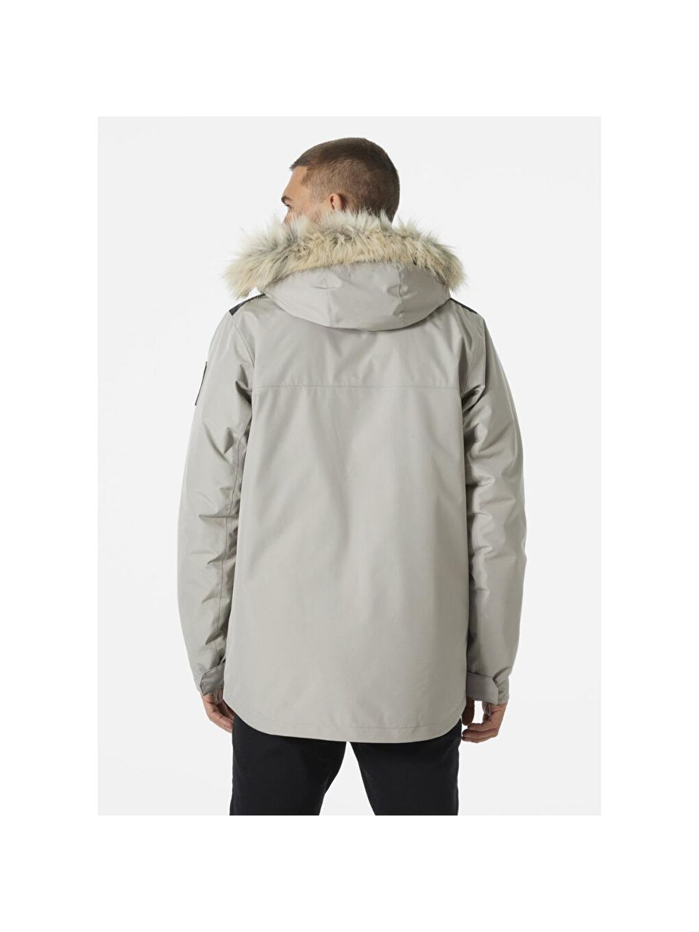 Parka Coastal 3.0 Erkek Gri Kapüşonlu Mont-1
