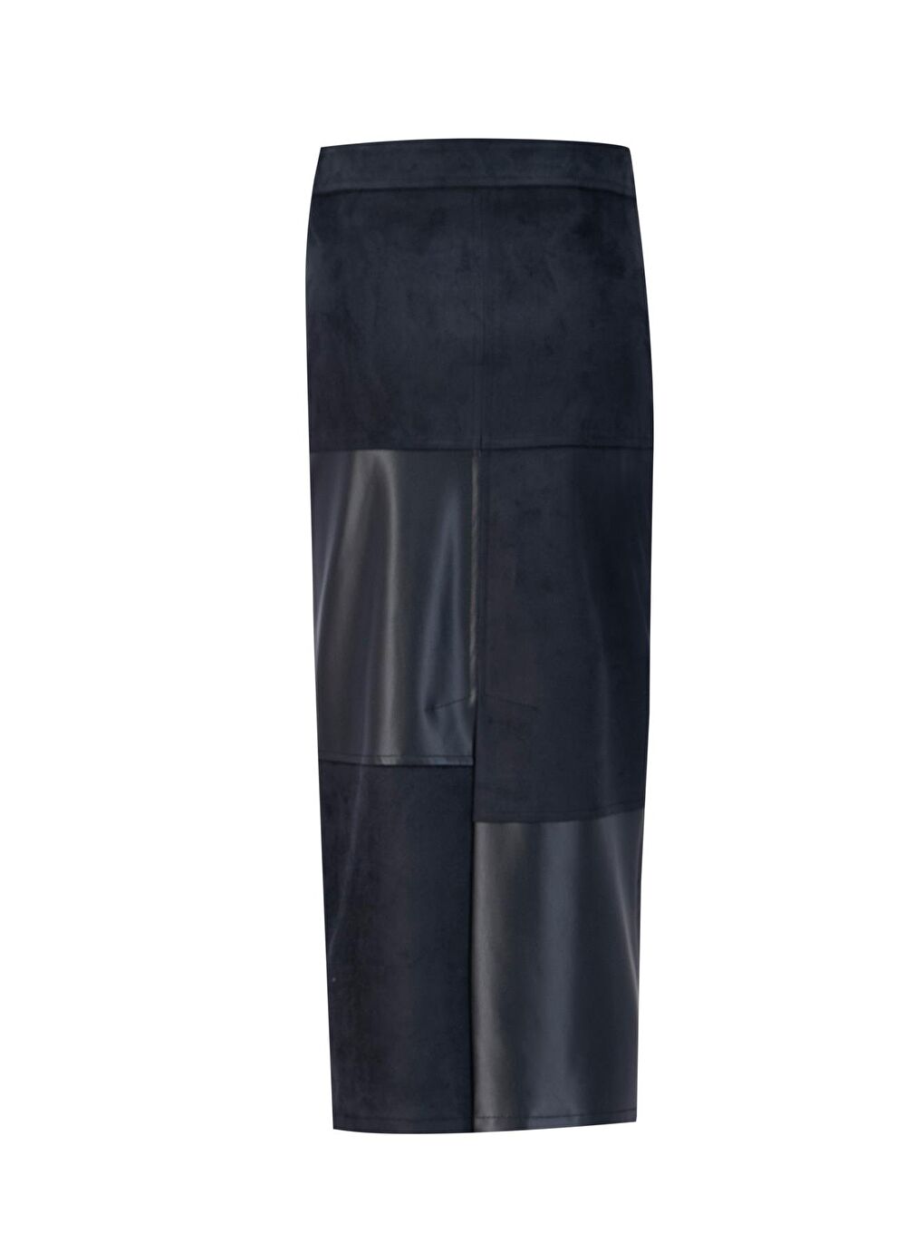 Ters Yüz Kalem Etek 24K1710 Siyah-4